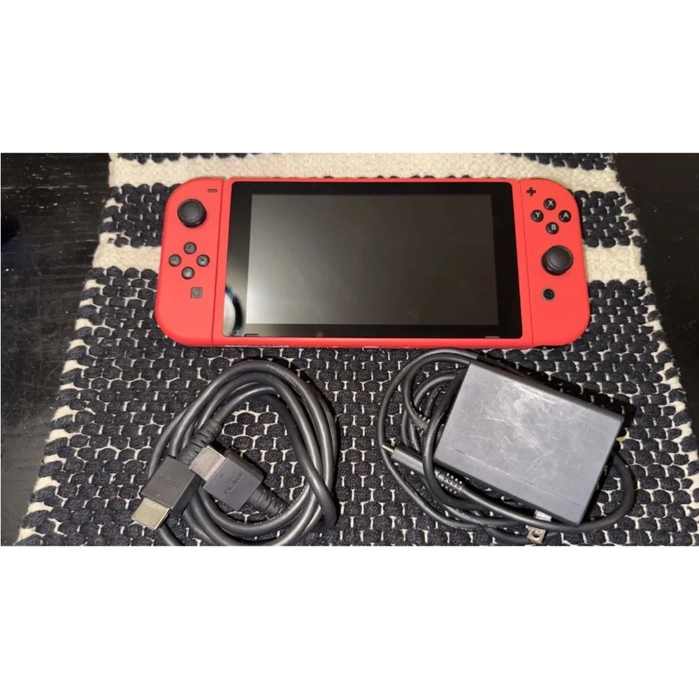 Nintendo Switch Handheld Console Red Joy-Con - Mario Red & Blue